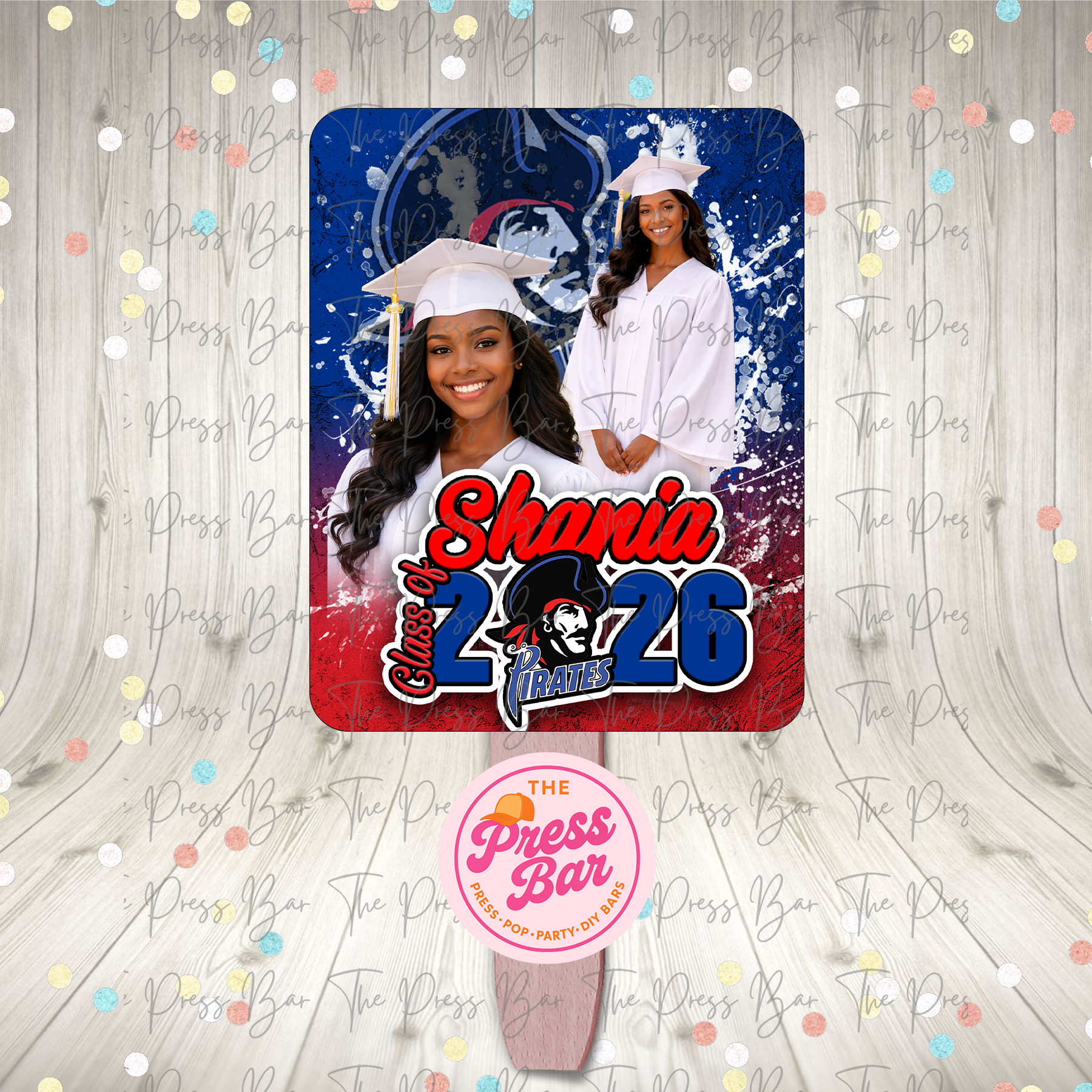 Custom Graduation Fans