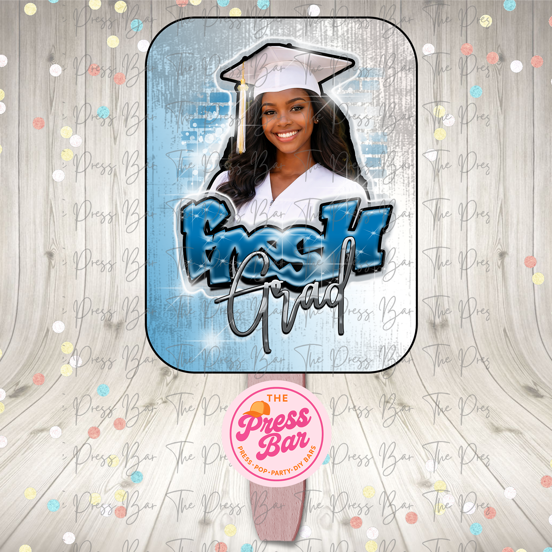 Custom Graduation Fans