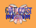 Custom Team with Baseball Bow