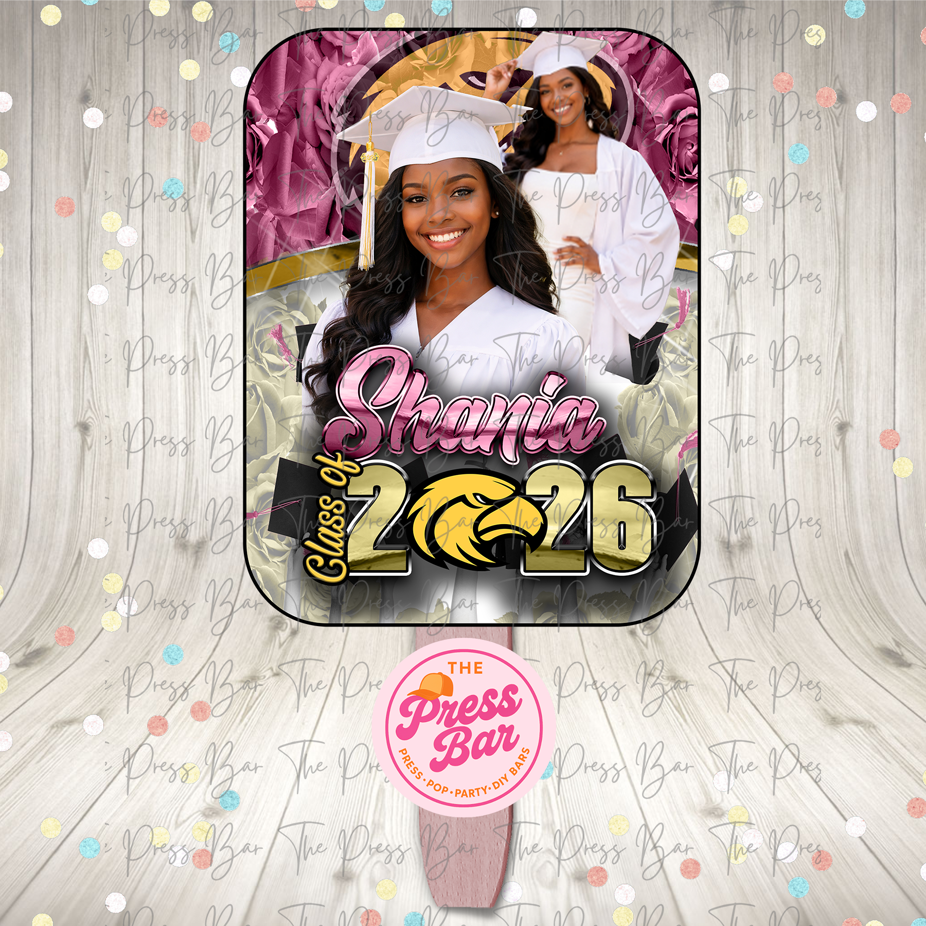 Custom Graduation Fans