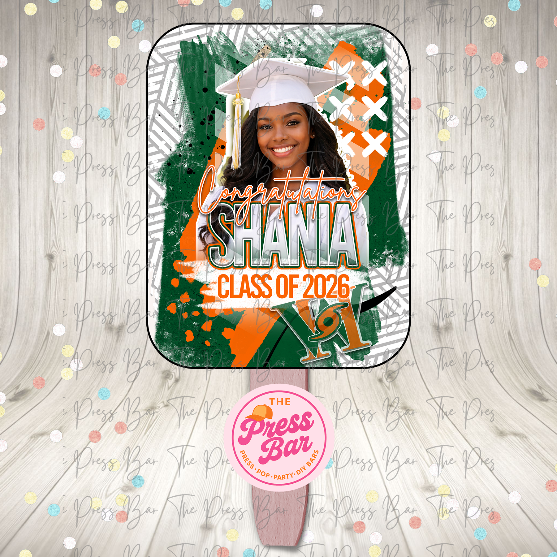 Custom Graduation Fans