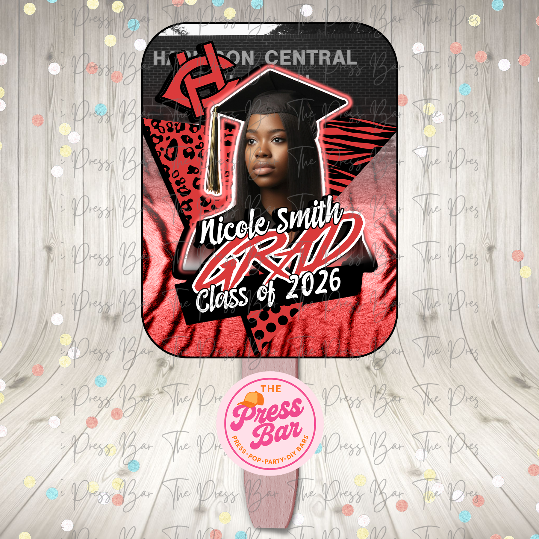 Custom Graduation Fans