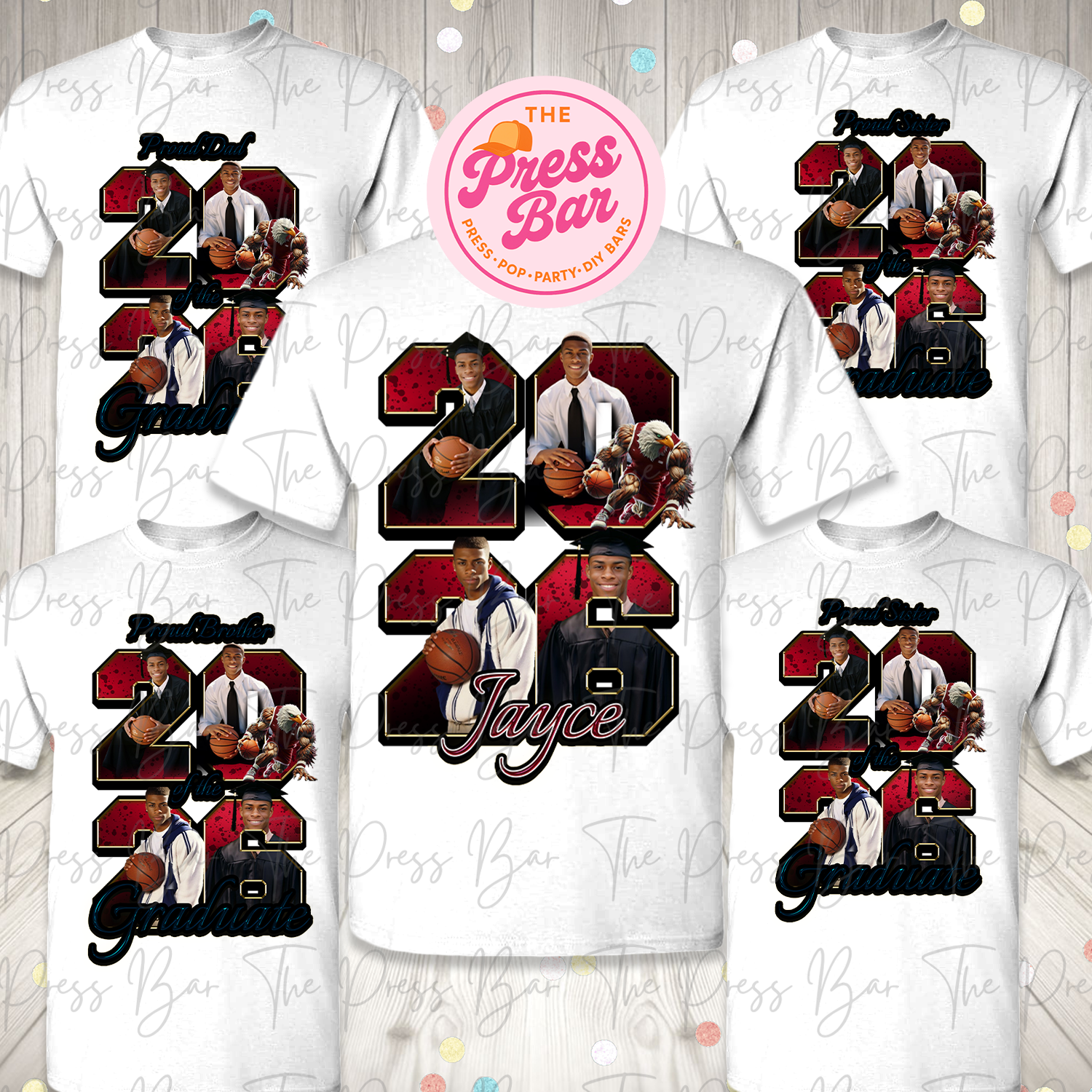 Custom Family Graduation Shirts