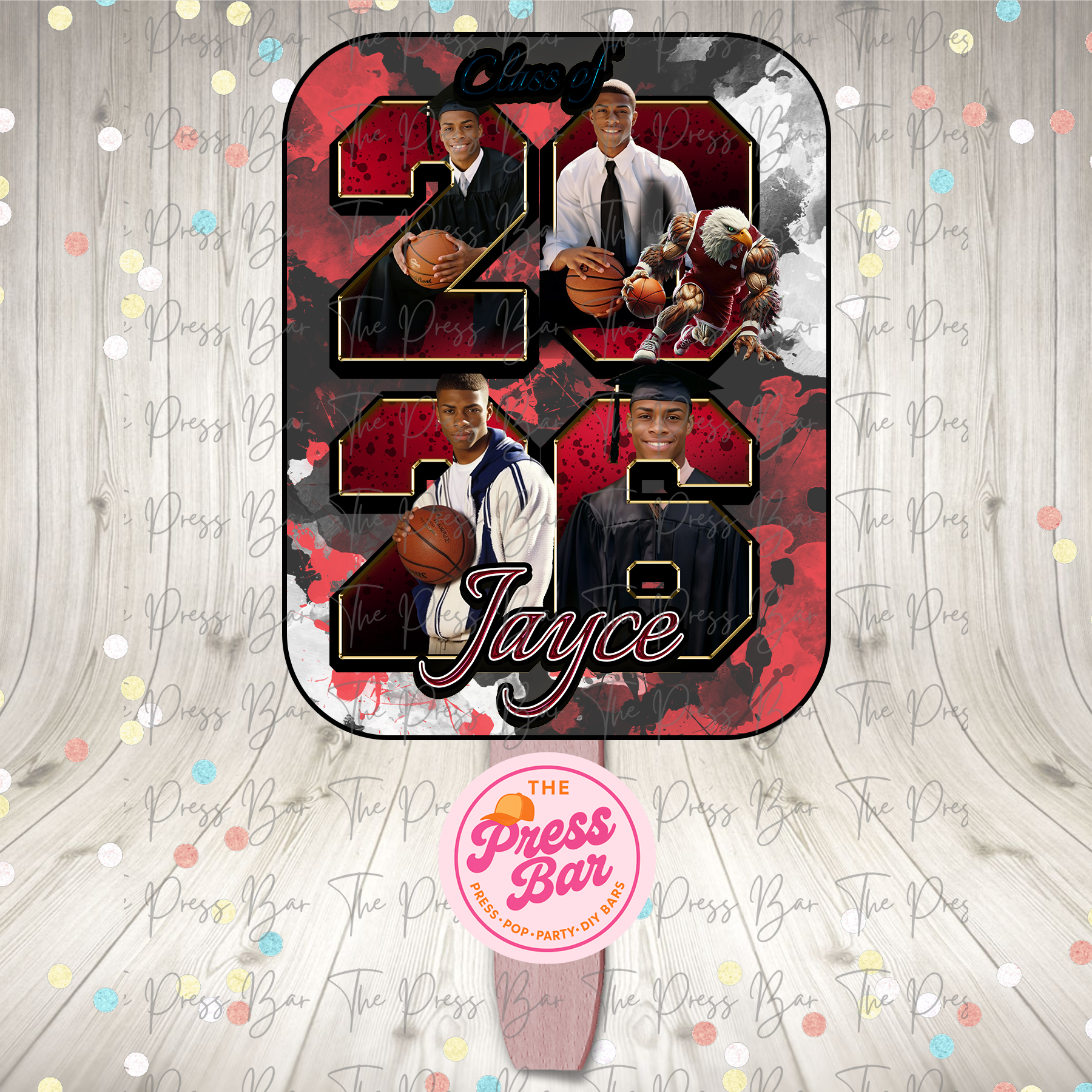 Custom Graduation Fans