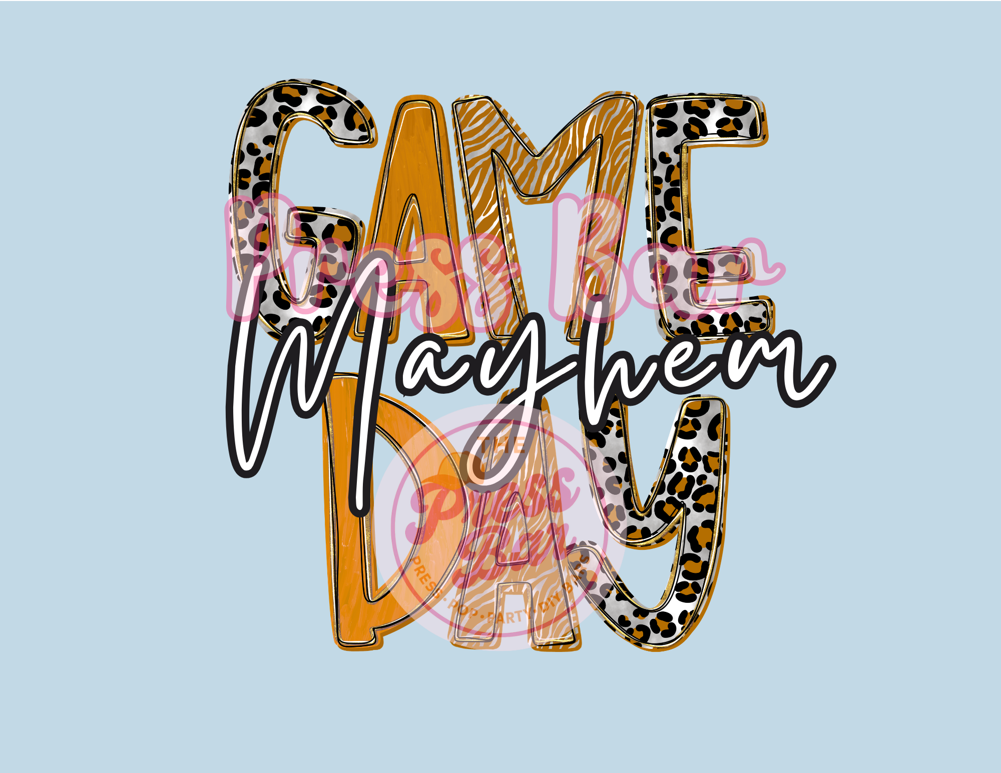 Custom Leopard Game Day Shirt