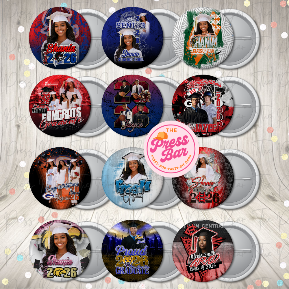 Custom Graduation Buttons