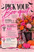 Pick Your Boo-quet - Halloween Grab-N-Go Flower Bar
