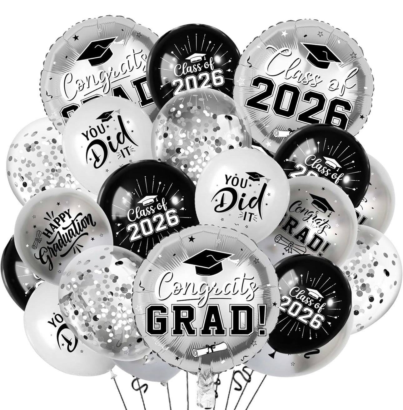 Helium Foil Balloons