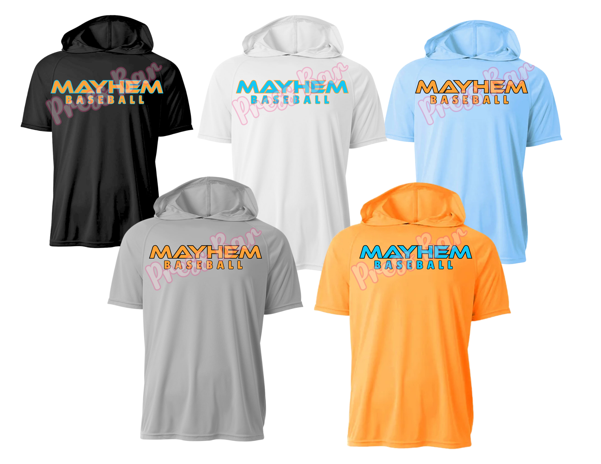 Short Sleeve Shirts with Hood (DriFit)