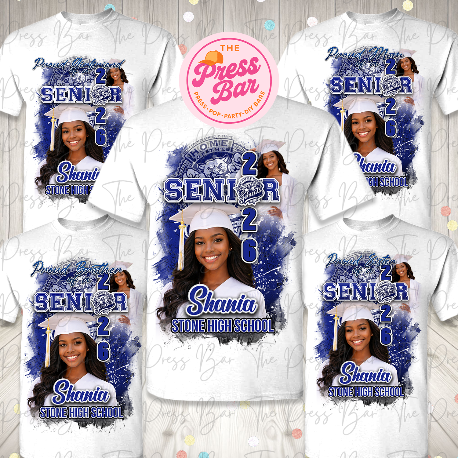 Custom Family Graduation Shirts
