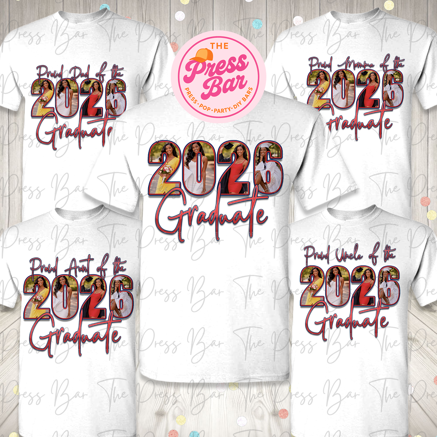 Custom Family Graduation Shirts