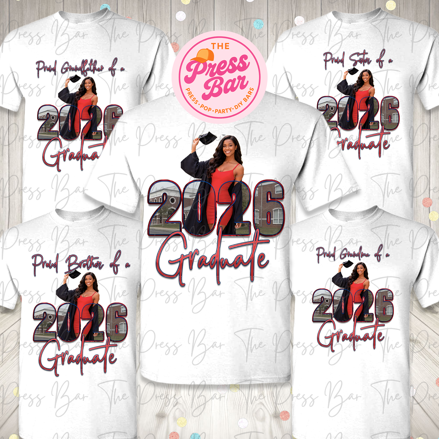 Custom Family Graduation Shirts