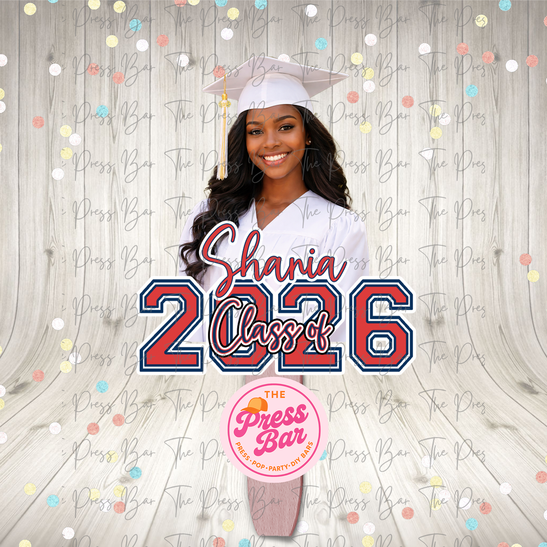 Custom Graduation Fans